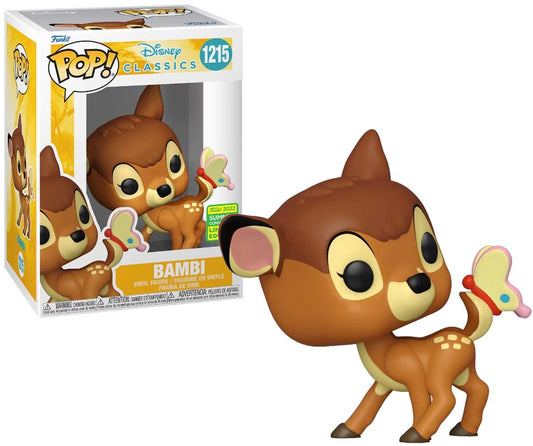 Funko POP Disney Classics: Bambi - Bambi (SDCC 2022 Convención de Verano Exclusivo)