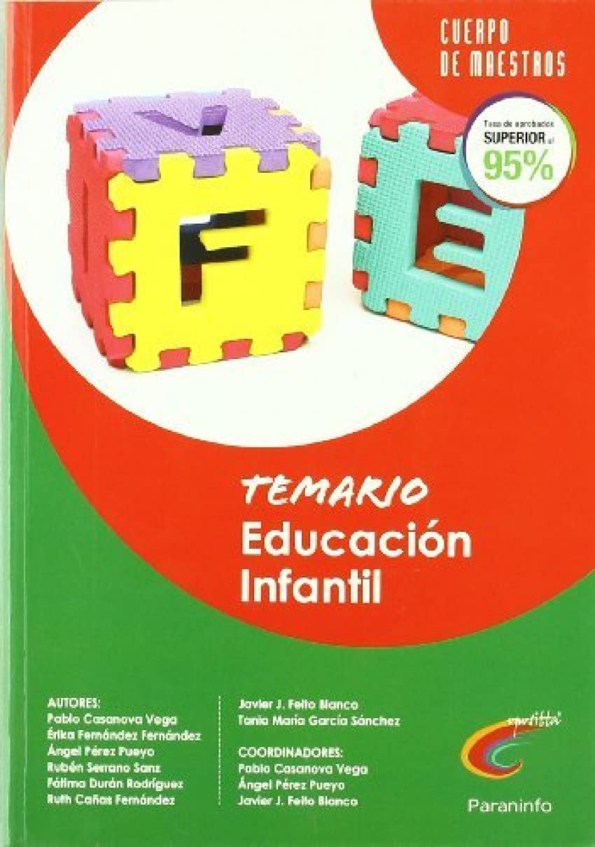 Libro: Temario Educación Infantil. Oposiciones. Cuerpo de maestros