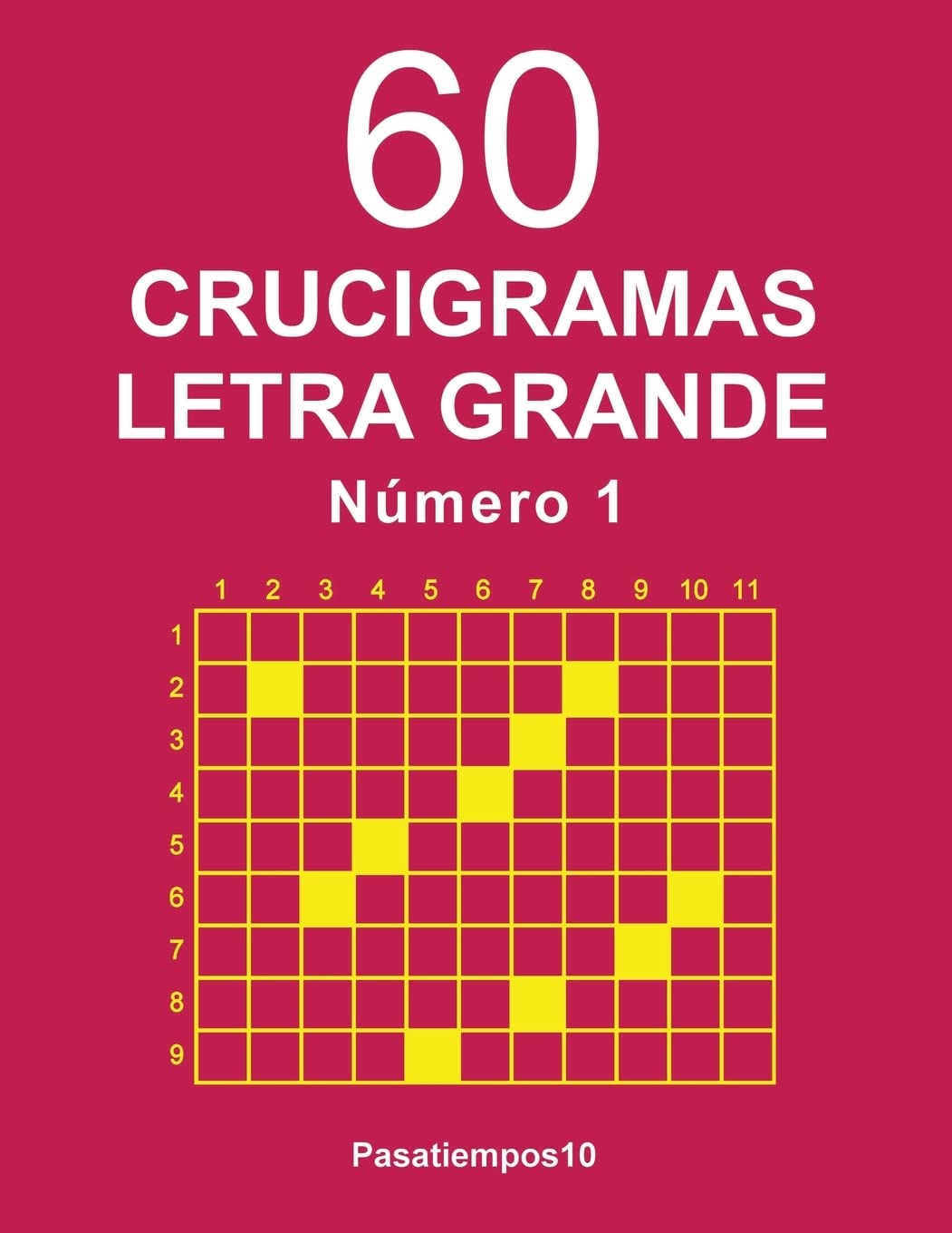 Libro: 60 Crucigramas Letra Grande - N. 1 (Spanish Edition)