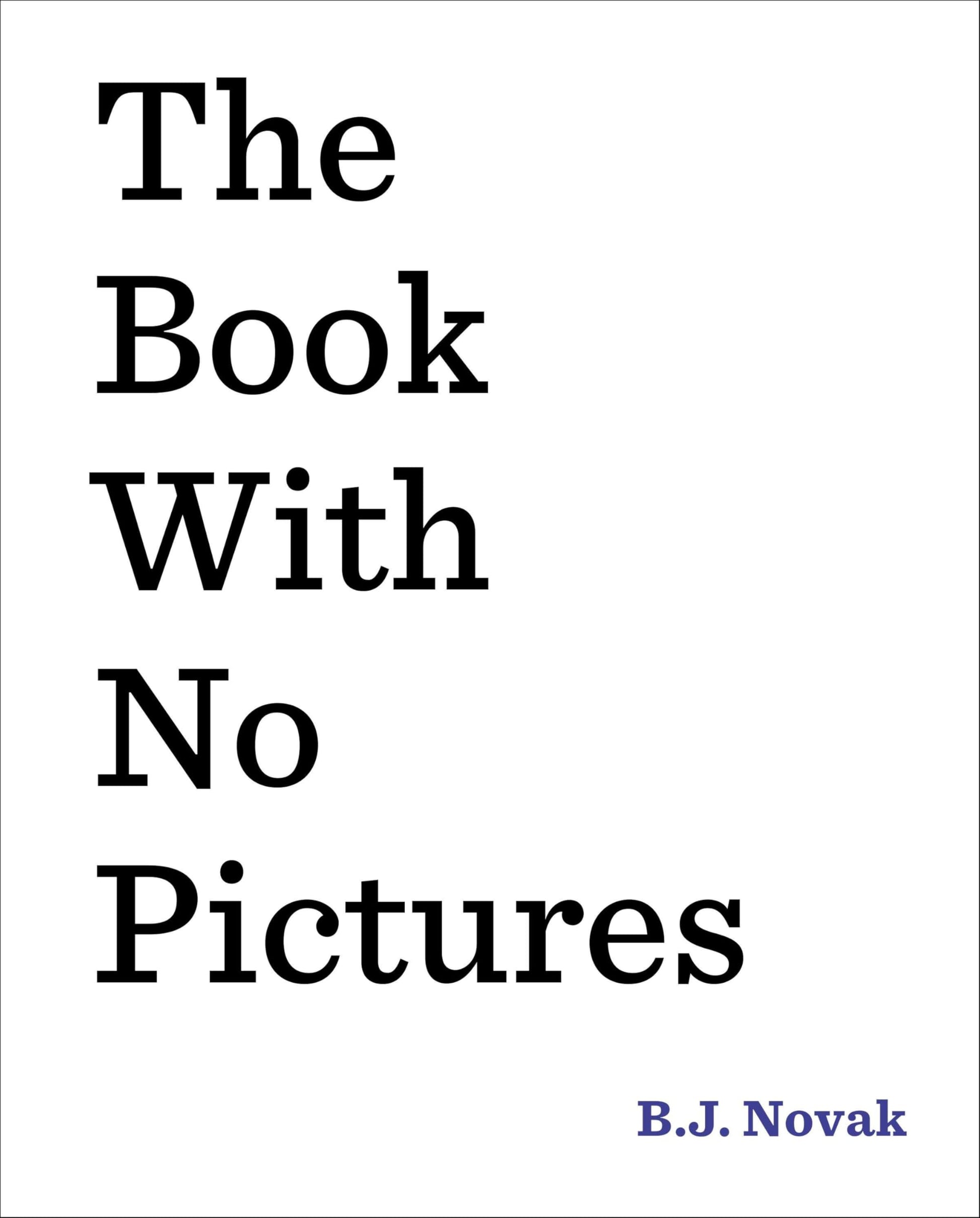 Libro: The Book With No Pictures