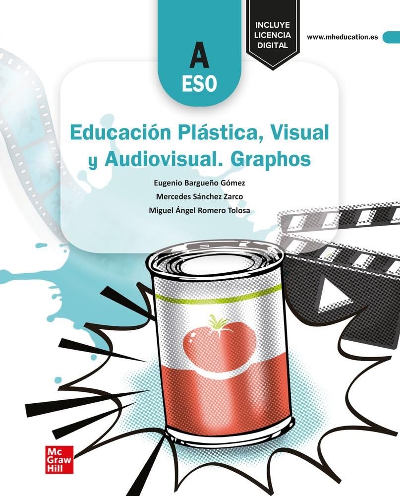 Libro: Educación Plástica, Visual y Audiovisual.Graphos A - 9788448626136