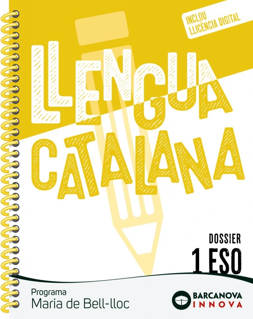 Libro: Maria de Bell-lloc 1 ESO. Dossier. Llengua catalana (Innova 2)