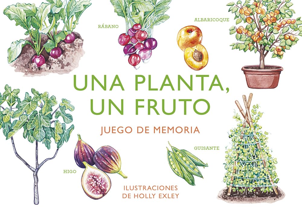 Libro: Una planta un fruto. Juego de memoria