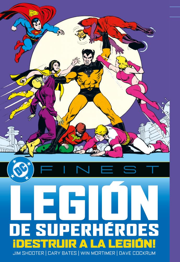 Libro: Dc finest la legión de superhéroes. ¡destruir a la legión!