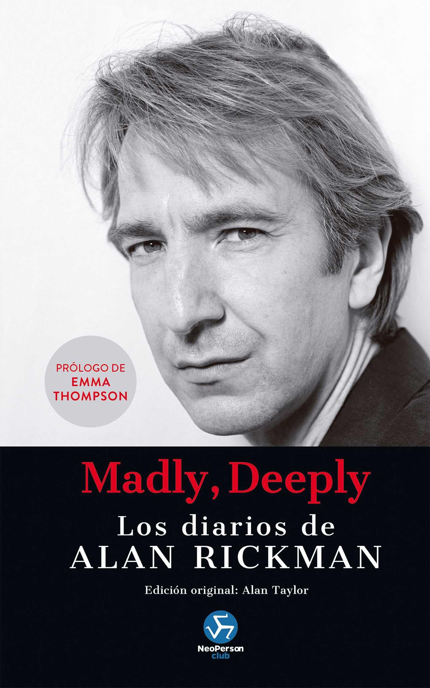 Libro: Madly, Deeply: Los diarios de Alan Rickman. (NeoPerson Club)