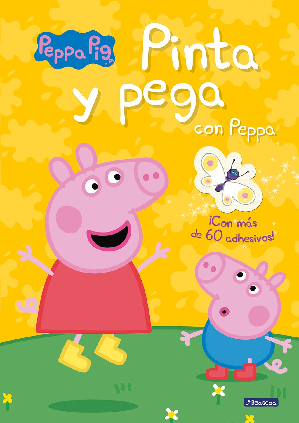 Peppa Pig. Cuaderno de actividades - Pinta y pega con Peppa: (Incluye adhesivos) (Altea)
