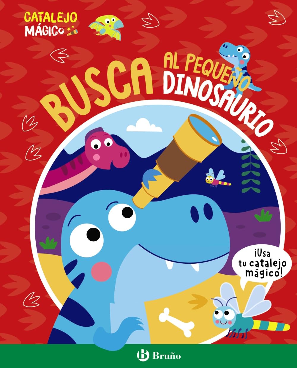 Libro: Catalejo mágico. Busca al pequeño dinosaurio