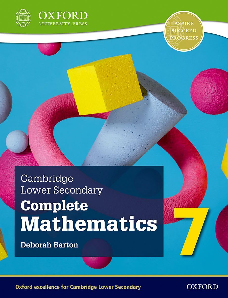 Libro: NEW Cambridge Lower Secondary Complete Mathematics 7: Student Book (Second Edition)