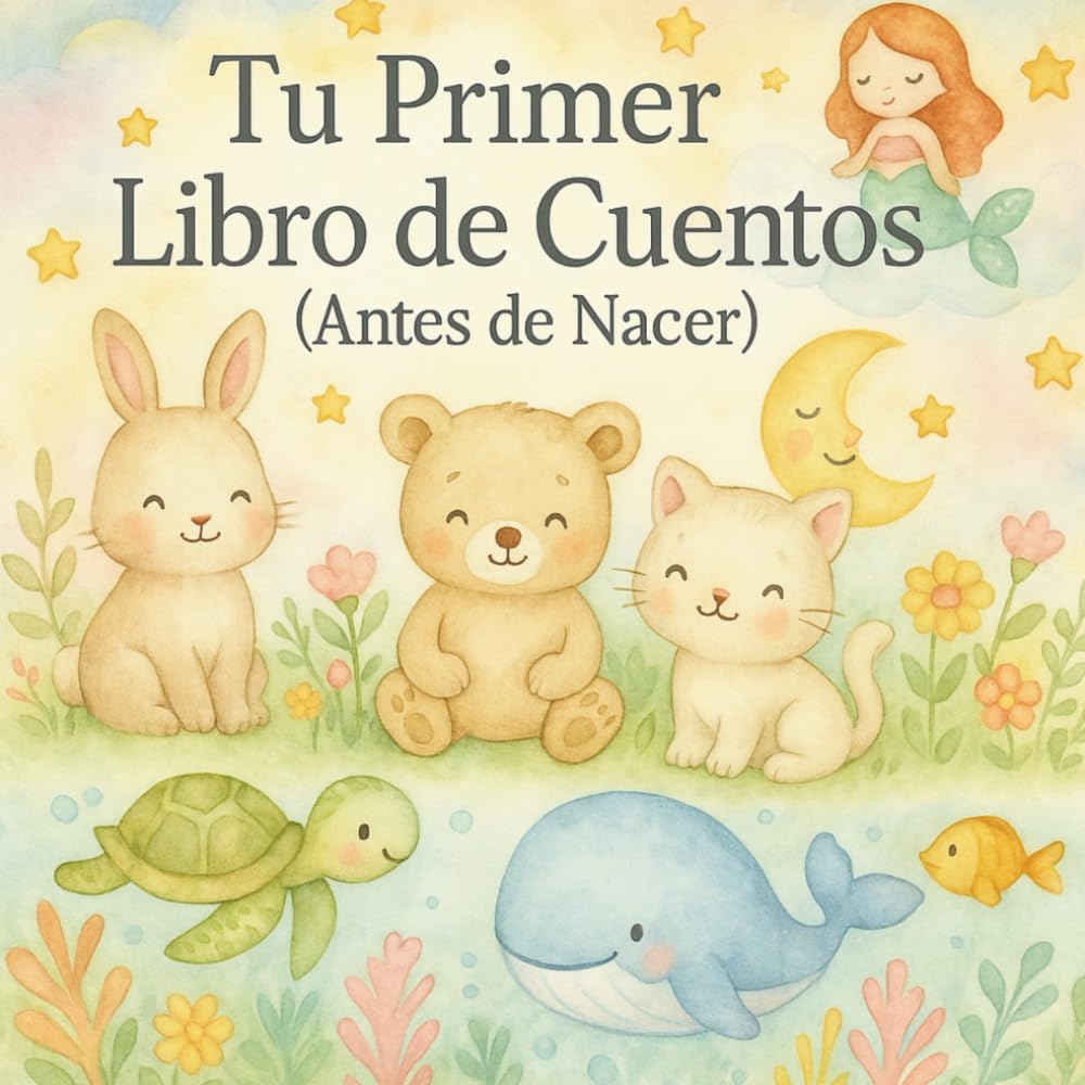 Libro: “Tu primer libro de cuentos (antes de nacer)”: Cuentos para leerle a tu bebé en la pancita… y después de nacer. Libro de cuentos para bebés. (Spanish Edition)