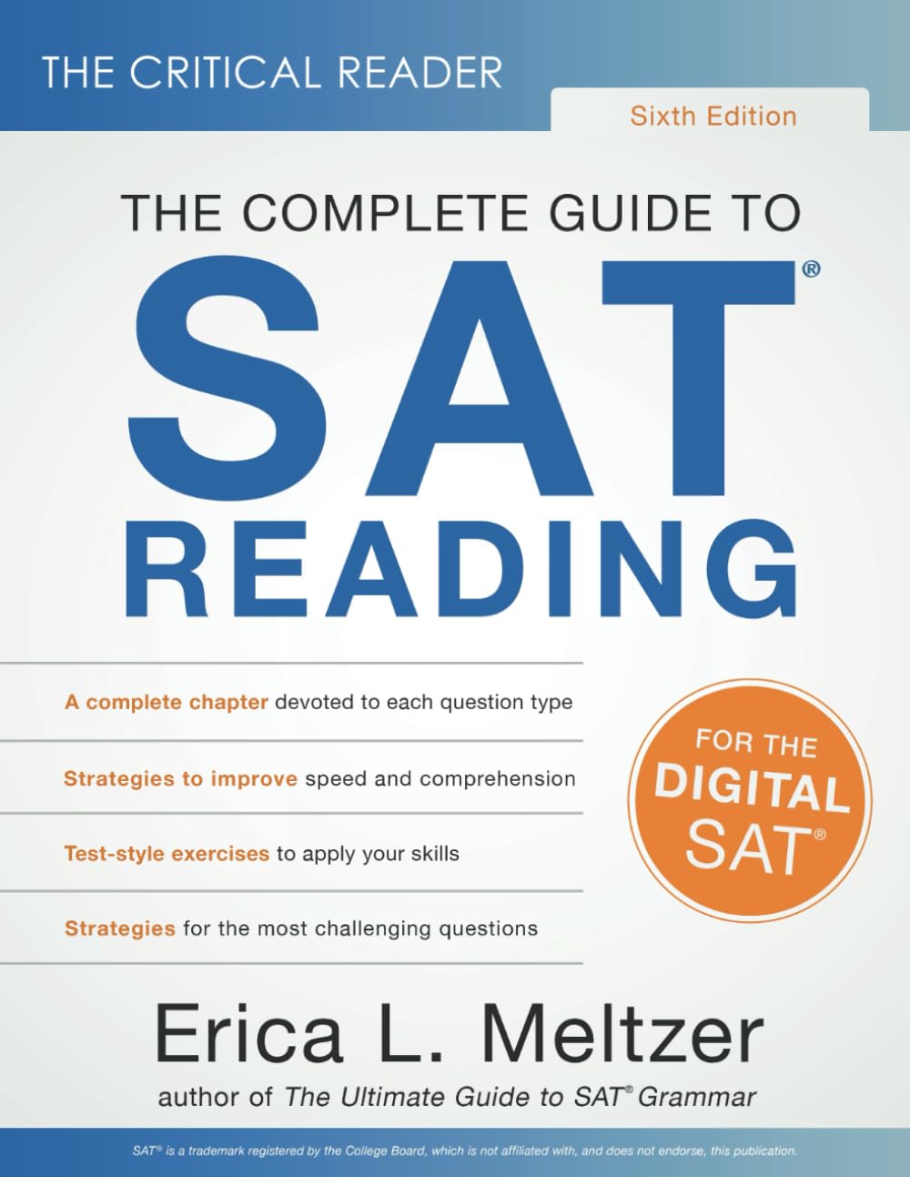 Libro: The Critical Reader, Sixth Edition: The Complete Guide to SAT Reading