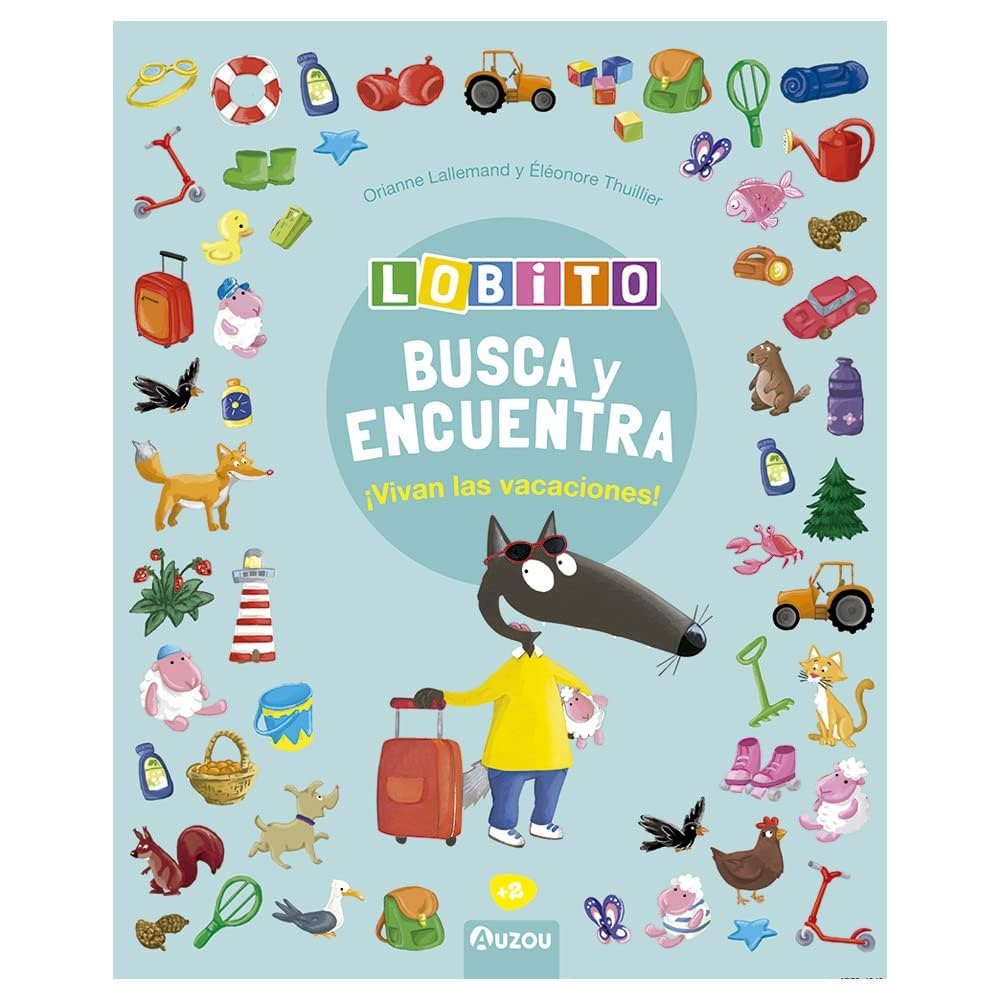 Libro: Lobito - Busca y encuentra - Vivan las vacaciones