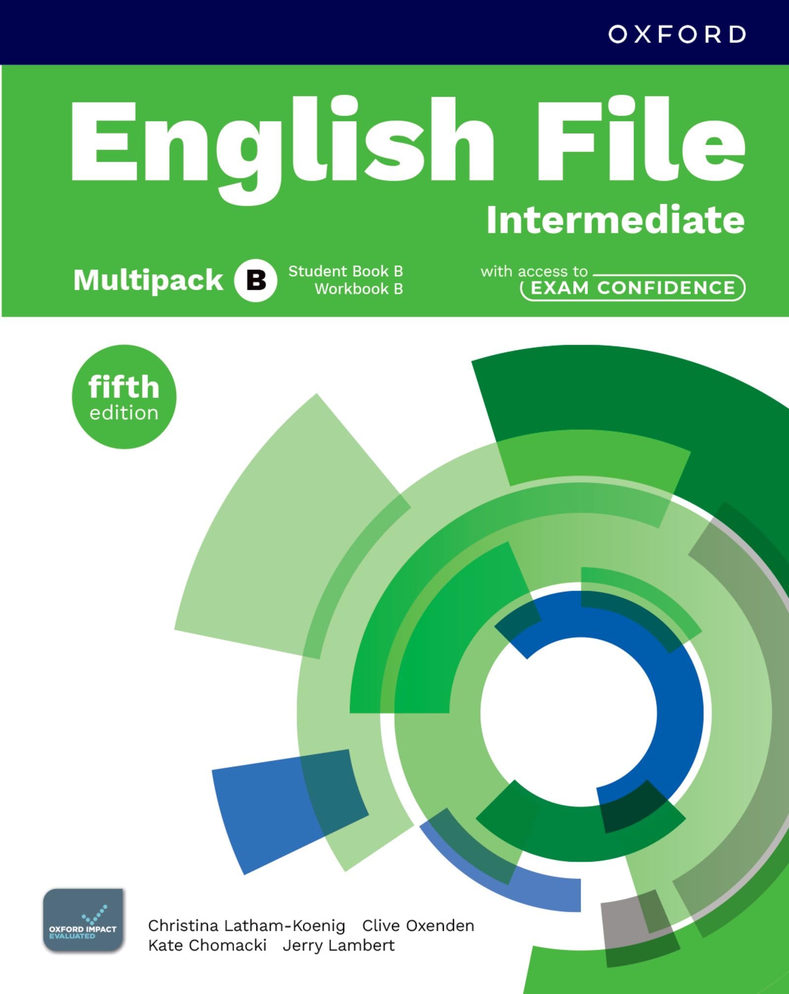 Libro: English File 5th Edition B1. Student's Book and Workbook Multipack B: Print Student Book & Workbook with 2 years' access to Exam Confidence Multipack B: v. 1
