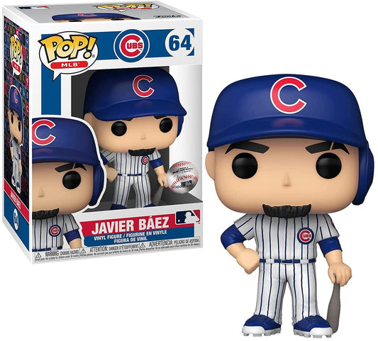 Funko POP Pop! MLB: Cubs - Javier Báez (Home Uniform), Multicolor