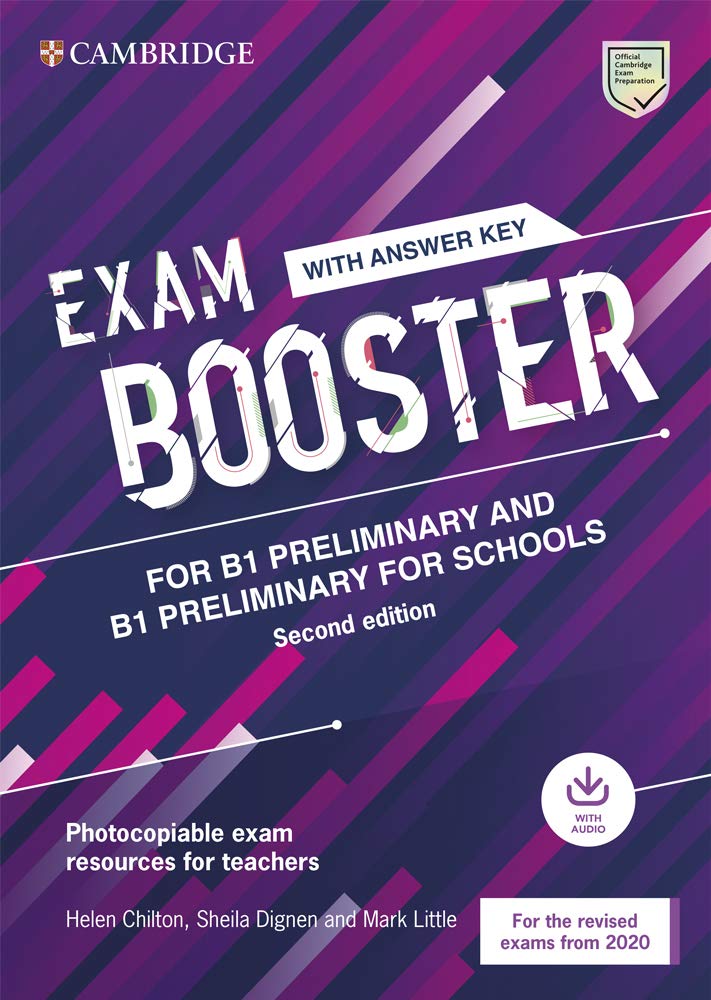 Libro: Exam Booster for Preliminary and Preliminary for Schools with Answer Key with Audio For The Revised 2020 Exams Second Edition
