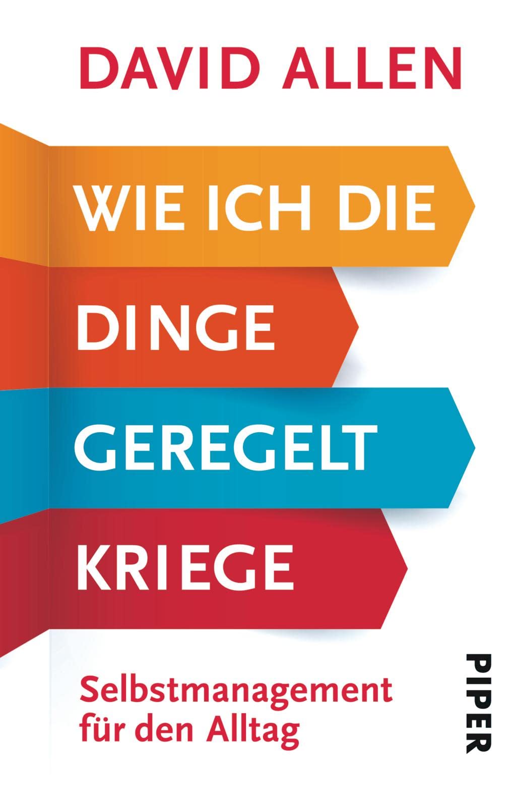 Libro: Wie ich die Dinge geregelt kriege: Selbstmanagement für den Alltag.