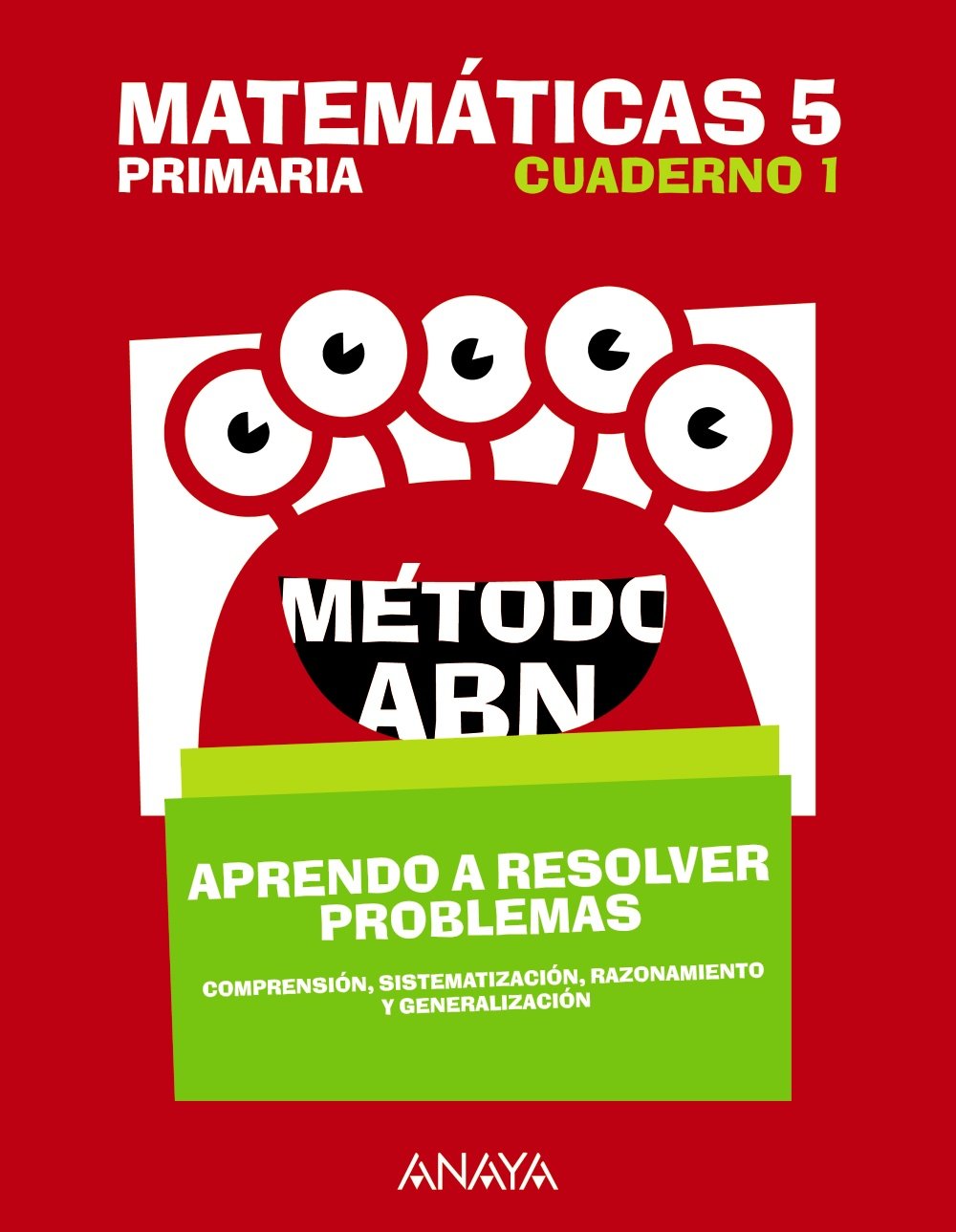 Libro: Matemáticas 5. Método ABN. Aprendo a resolver problemas 1.