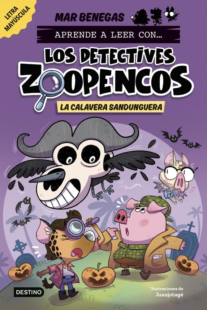 Libro: Aprender a leer con... Los Detectives Zoopencos 8. La Calavera Sandunguera: En letra MAYÚSCULA para aprender a leer (libros para niños a partir de 5 años). Elige tu propia historia