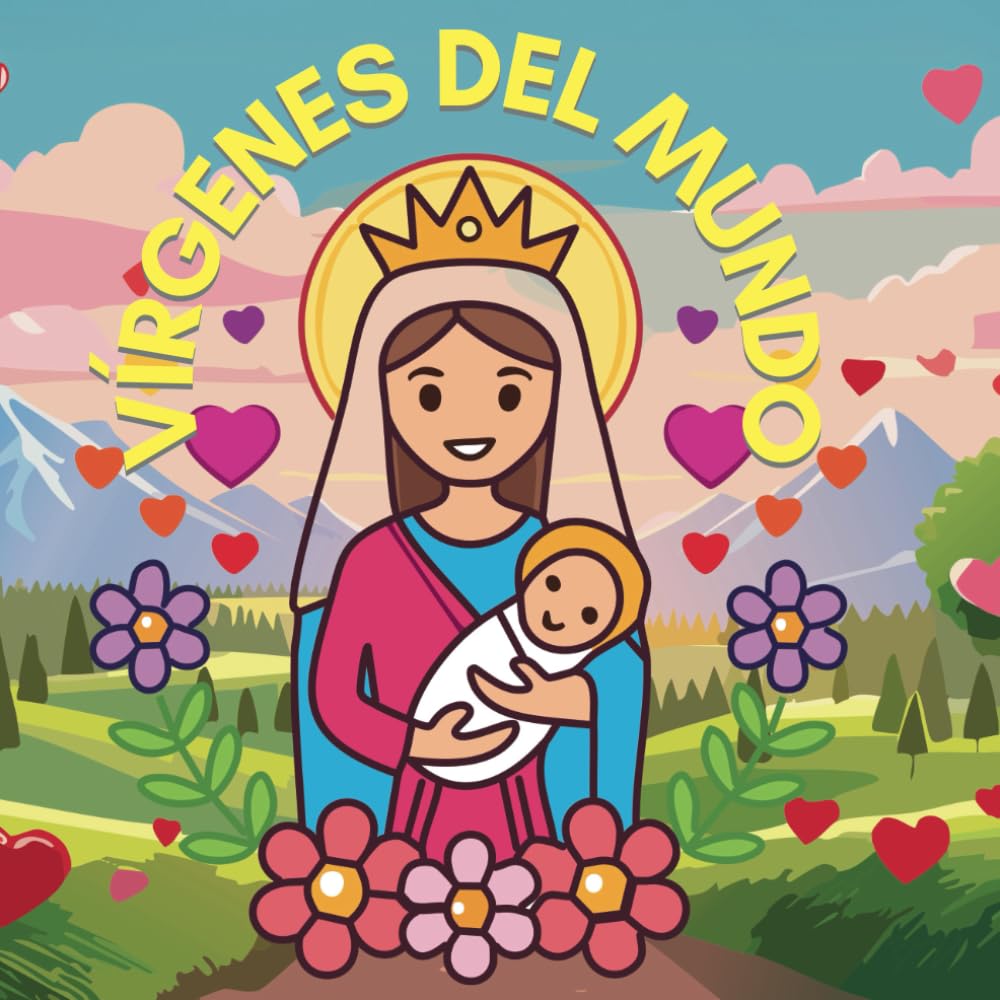 Libro: Virgenes del Mundo: Madres Celestiales para Colorear y Conecta (Spanish Edition)