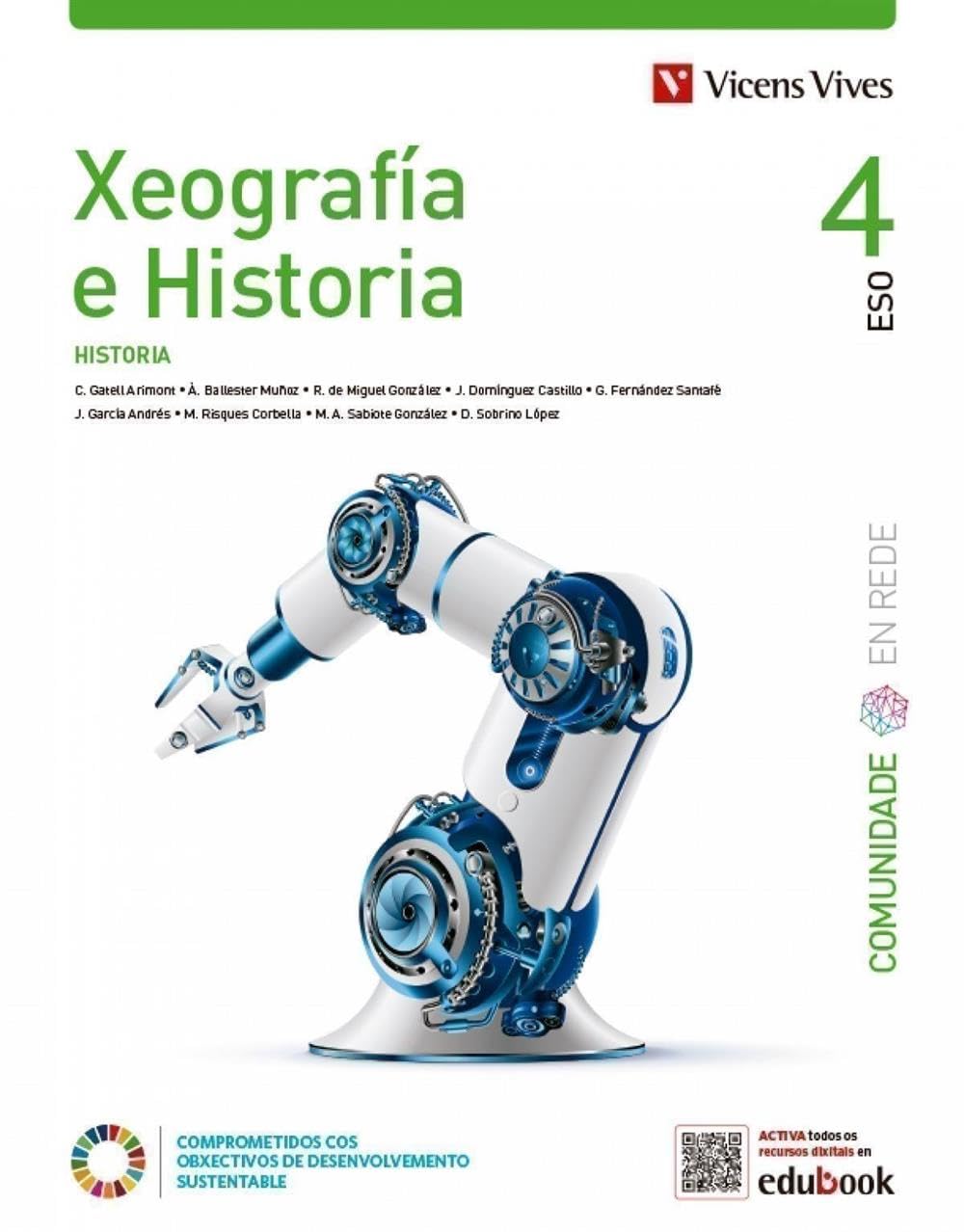 Libro: Xeografía e Historia 4. Galicia (Comunidade en Rede)