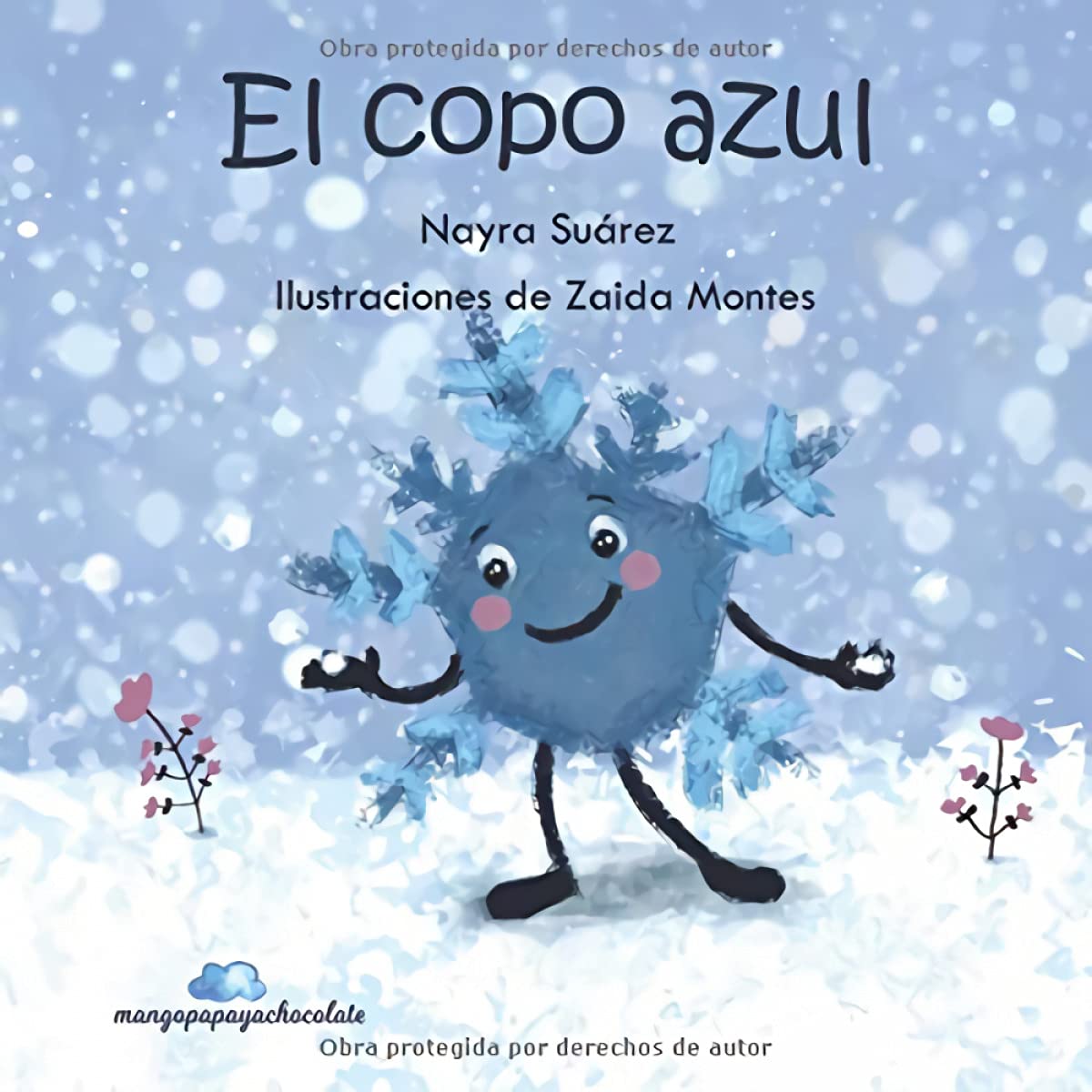 Libro: El copo azul