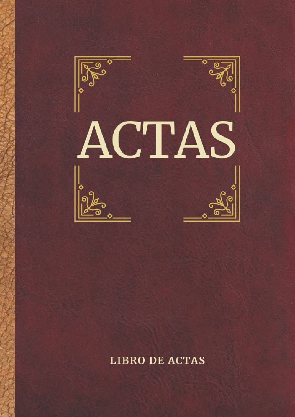 Libro de Actas: Asociaciones, comunidades de vecinos, Fundaciones y Sociedades- A4 (Constitución de sociedad)
