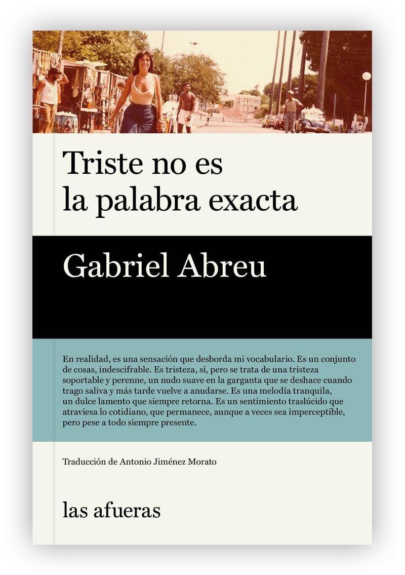Libro: Triste no es la palabra exacta
