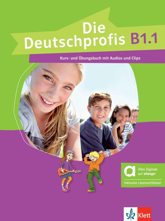 Die deutschprofis b1.1, libro del alumno y de ejercicios edicion hibrida allango: Kurs- und Übungsbuch mit Audios und Clips inklusive Lizenzschlüssel allango (24 Monate)