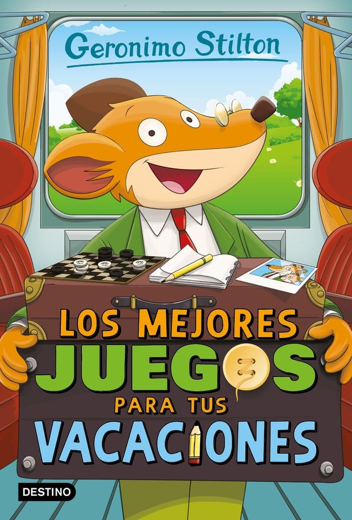 Libro: Los mejores juegos para tus vacaciones: Geronimo Stilton 28