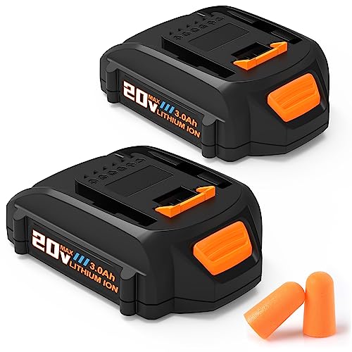 Rebicacate---Paquete-de-2-baterías-de-3,0-Ah-de-repuesto-para-baterías-de-litio-PowerShare-de-20-V-para-WA3520,-WA3525,-WA3575,-WG151s,-WG155s,-WG251s,-WG255s,-WG540s,-WG545s,-WG890-y-WG891