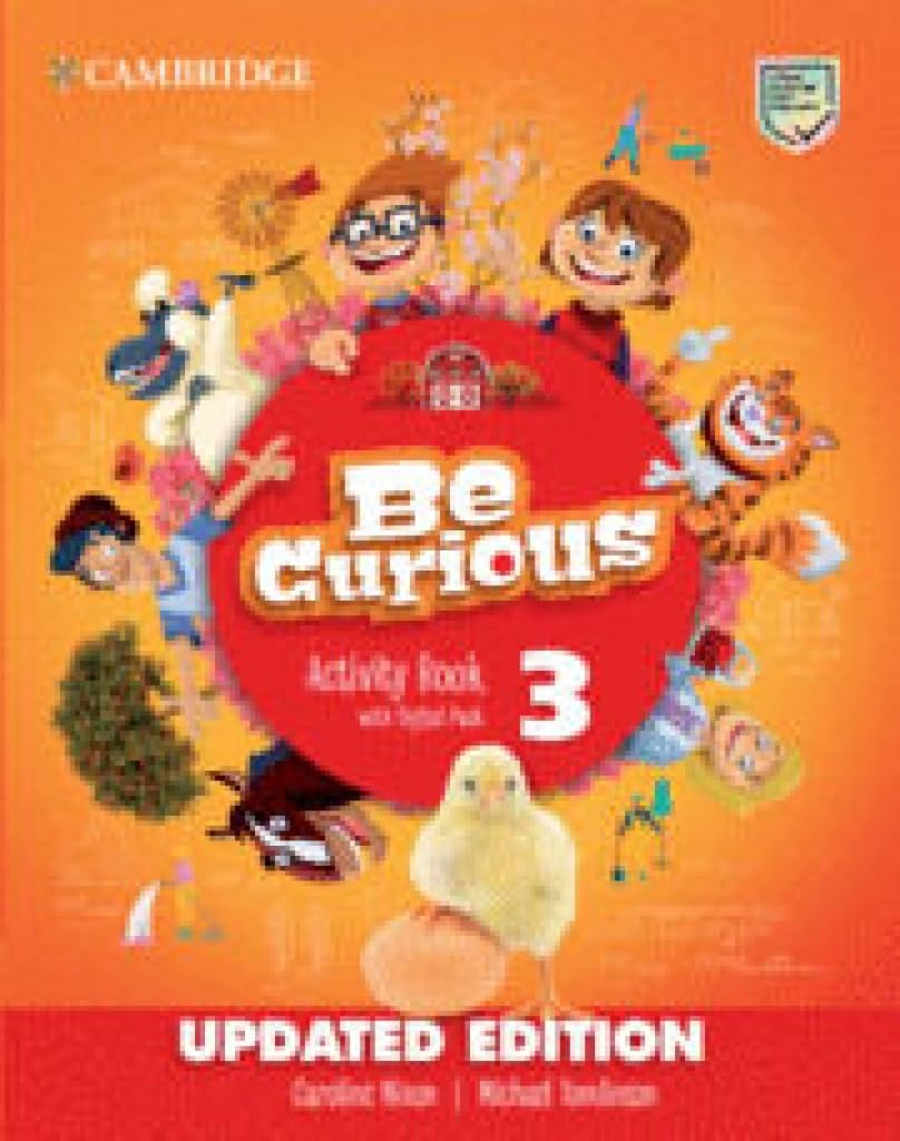 Libro: Be Curious Updated Level 3 Activity Book with Home Booklet and Digital Pack