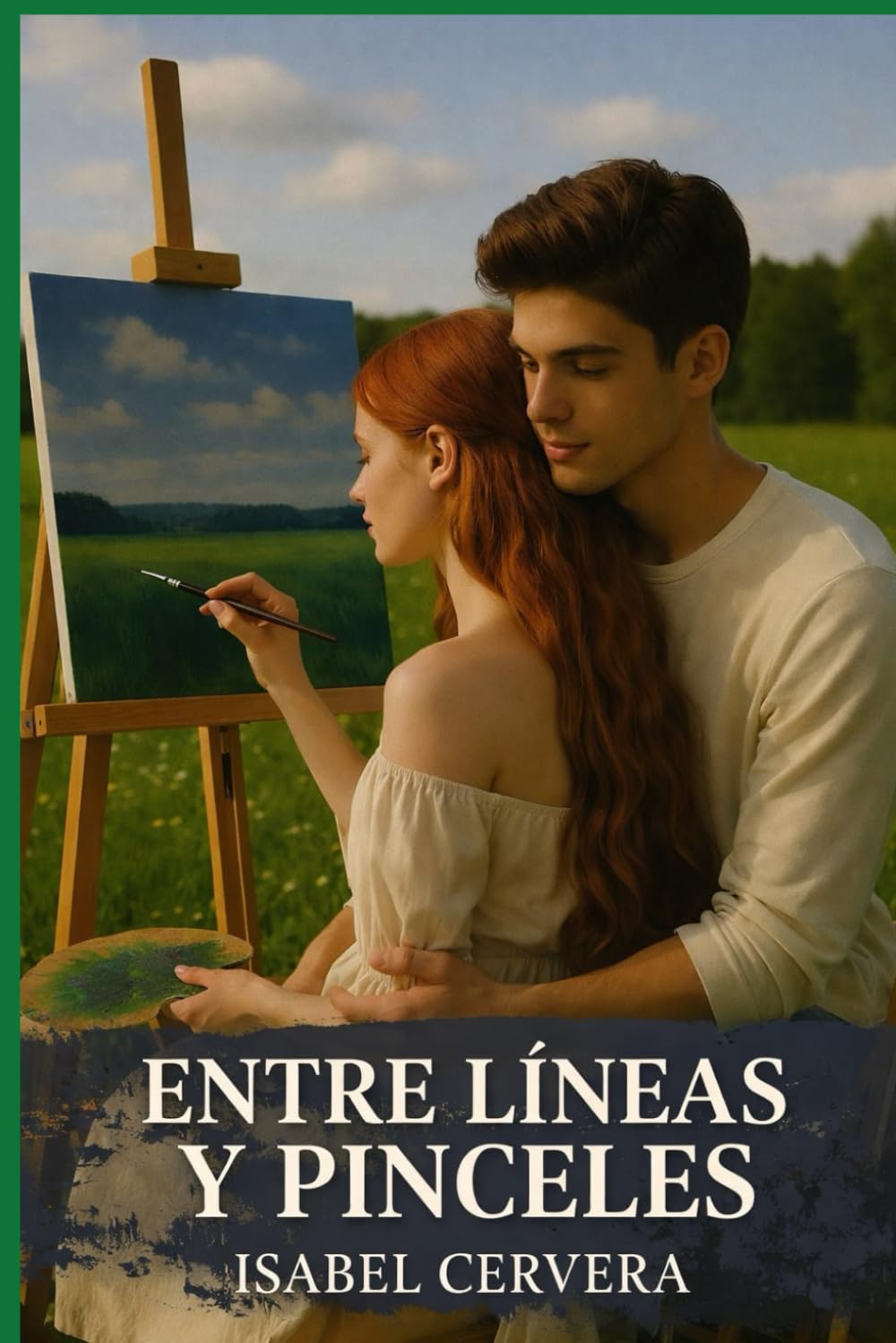 Libro: ENTRE LÍNEAS Y PINCELES (Spanish Edition)