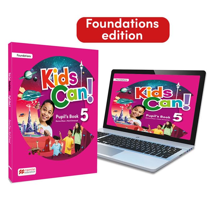 Libro: KIDS CAN! Foundations 5 Pupil's Book: libro de texto impreso con acceso a la versión digital