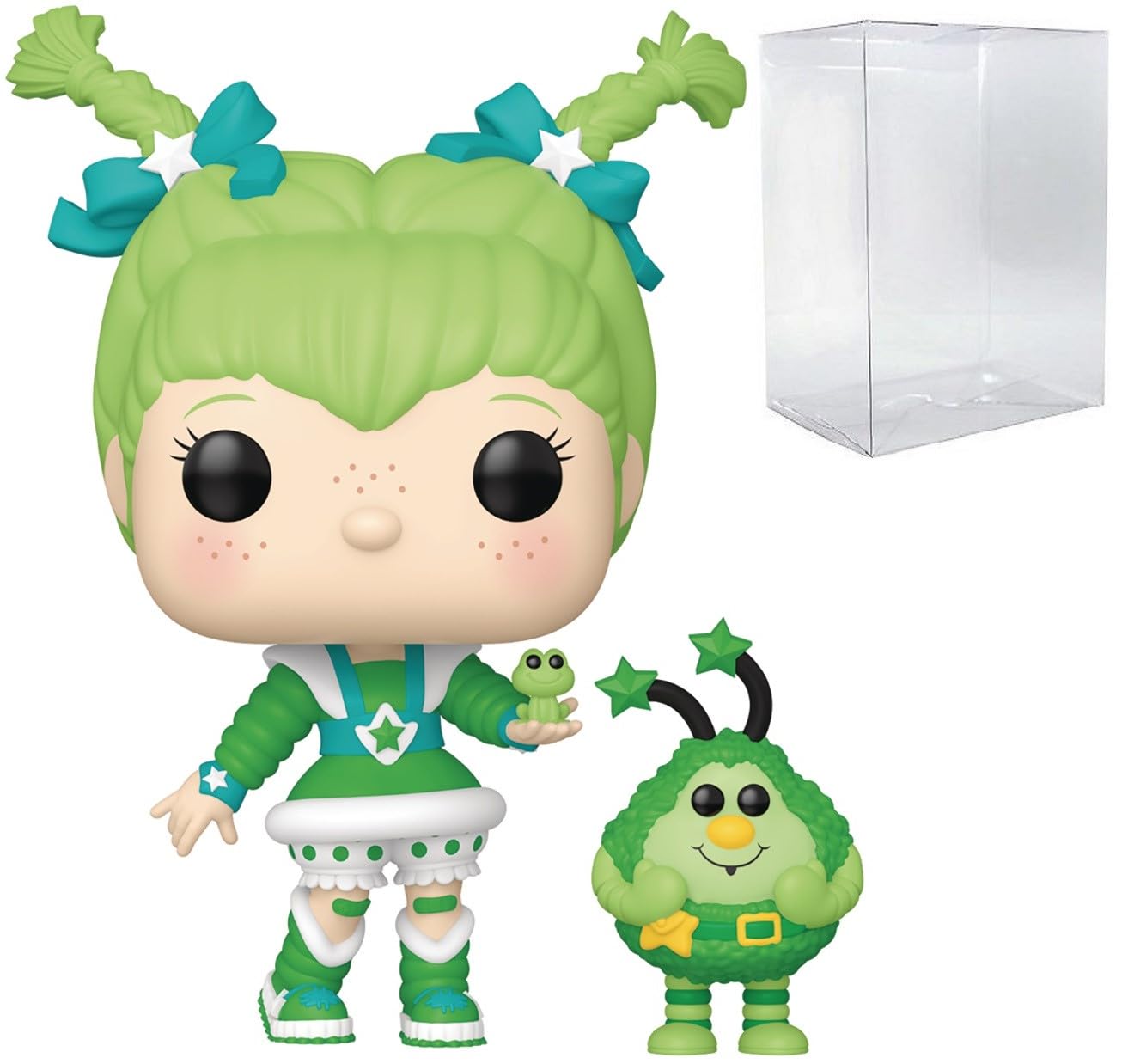 Funko Pop: POP Funko Rainbow Brite - Patty O'Green & Lucky Figura de Vinilo (Bundled with Compatible Box Protector Case), Multicolored, 3.75 Pulgadas