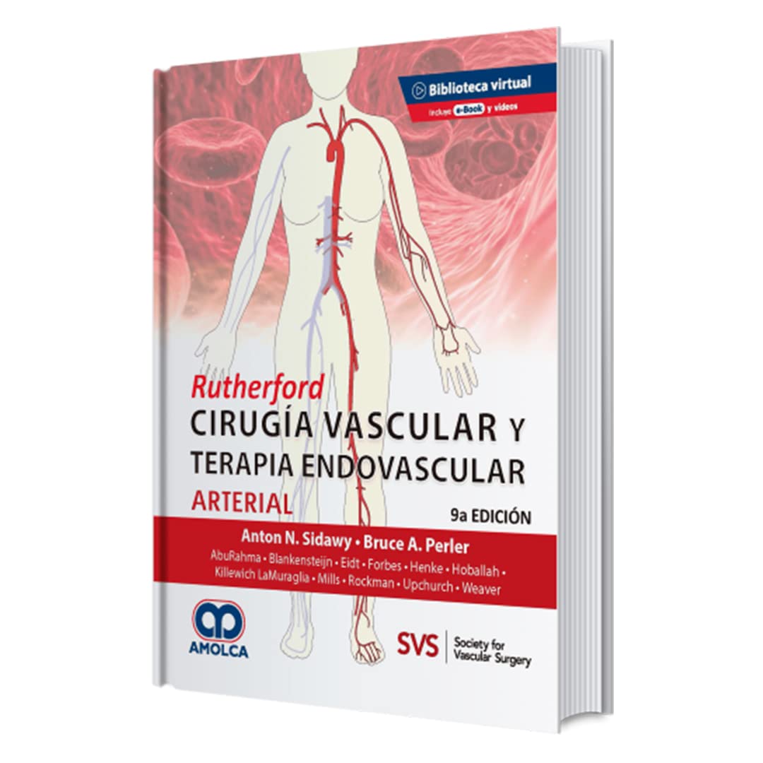 Libro: RUTHERFORD Cirugía Vascular y Terapia Endovascular: Arterial + E-Book y 16 Videos