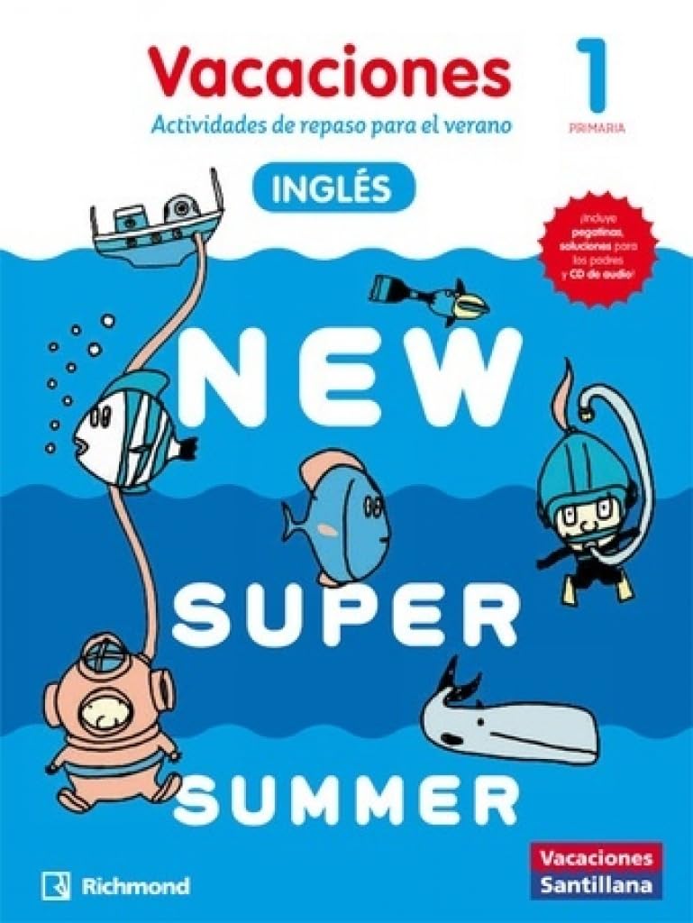 Libro: NEW SUPER SUMMER SB 1 + AUDIO (CUADERNOS DE VACACIONES)