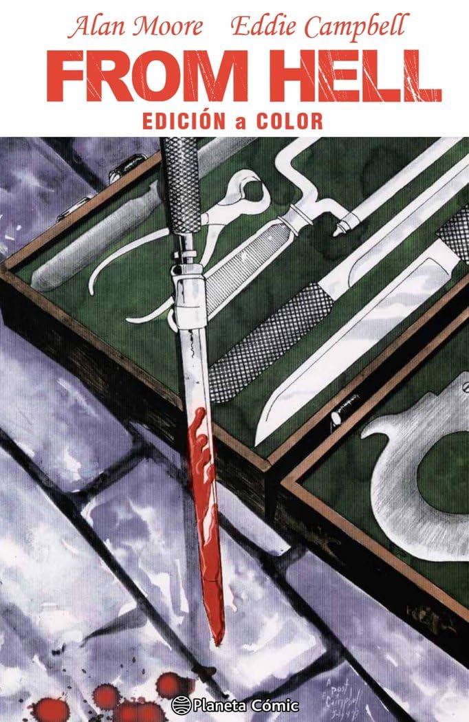 Libro: From Hell Edición a color (novela gráfica) (Biblioteca Alan Moore)