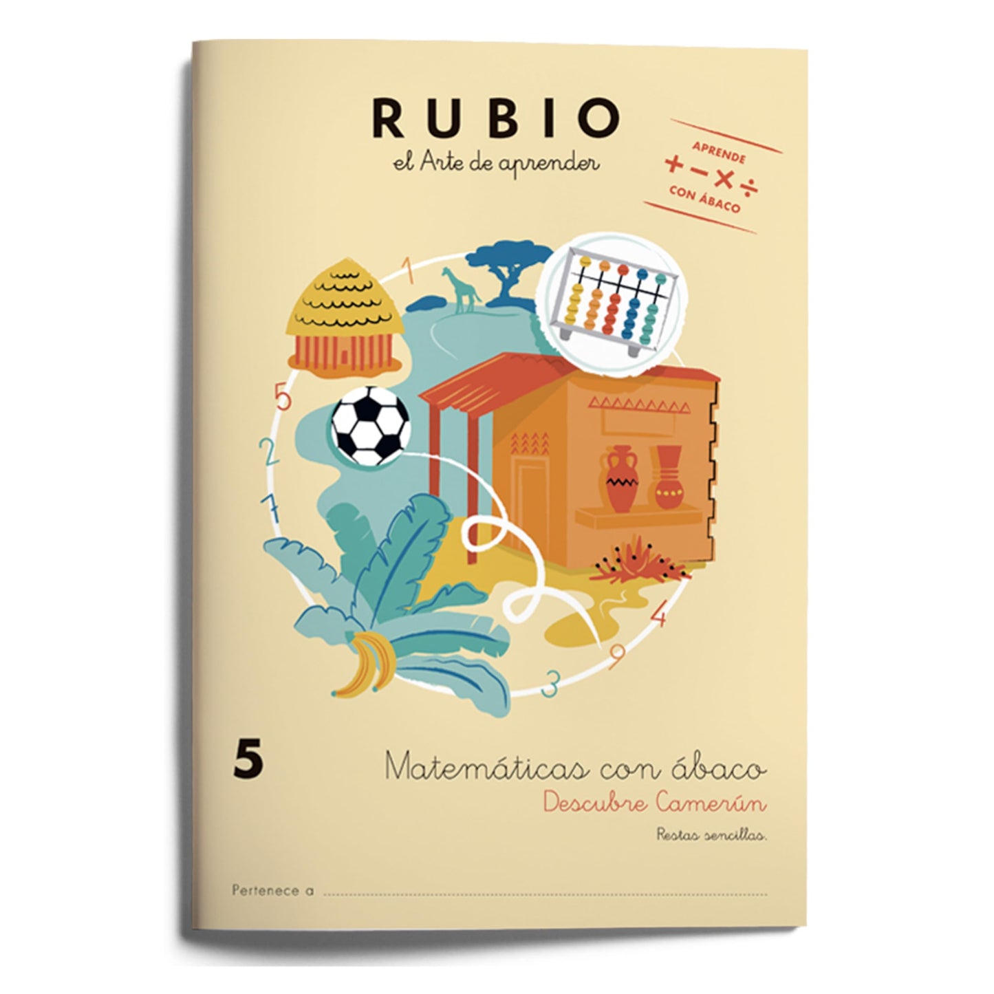 Libro: Matemáticas con ábaco 5. Descubre Camerún