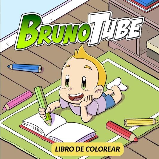 BrunoTube: libro de colorear