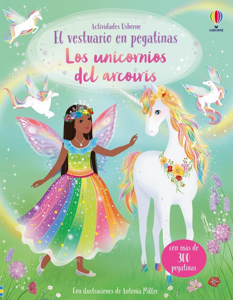 Libro: Los unicornios del arcoíris (El vestuario en pegatinas)