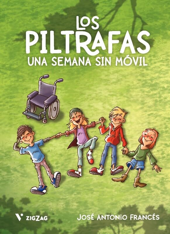 Libro: Los Piltrafas. Una semana sin móvil. (Zigzag)