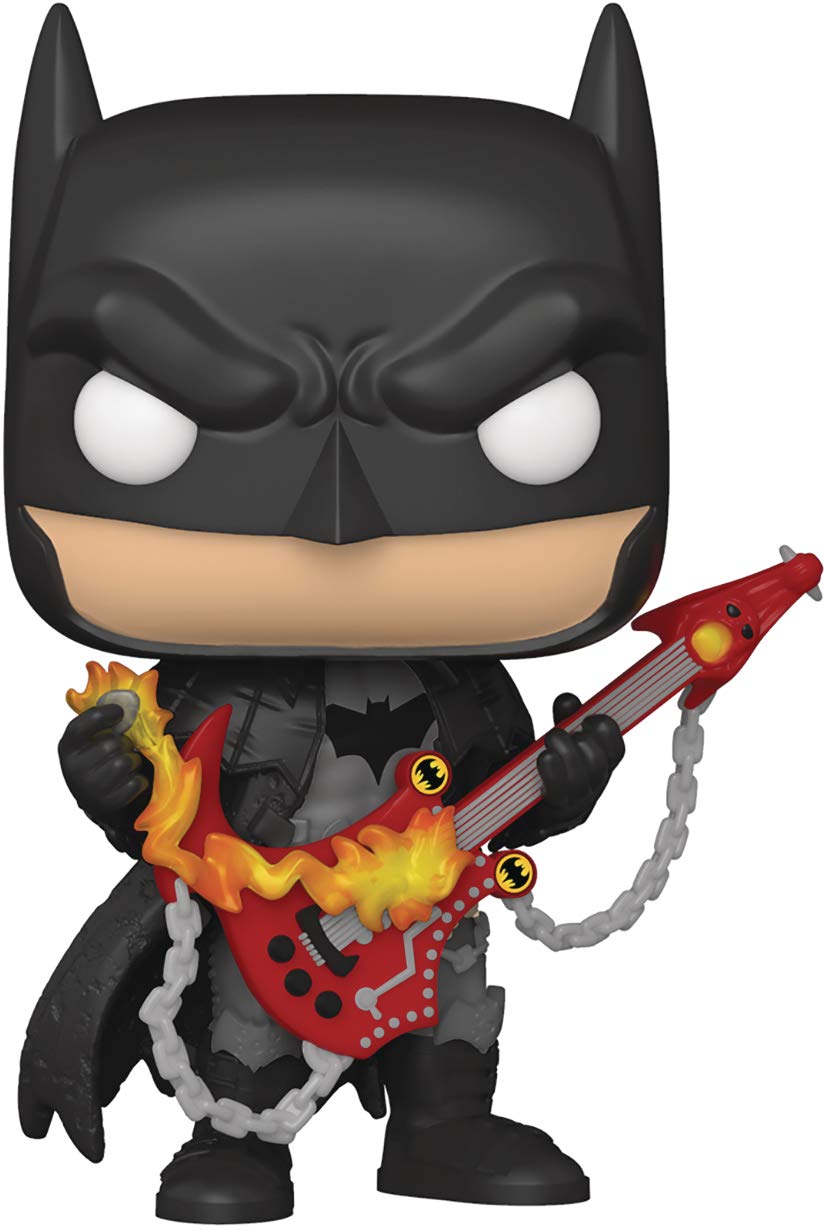 Funko Pop! DC Heroes: Death Metal Batman with Guitar Figura de Vinilo