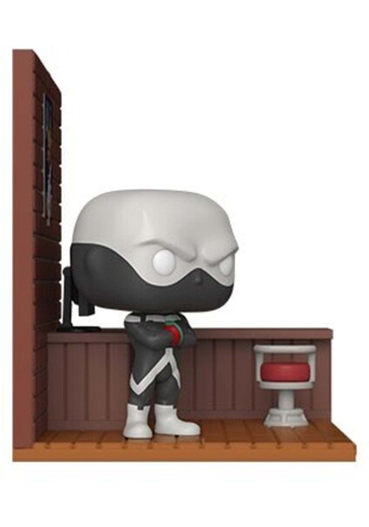 Funko Pop: Deluxe Pop! Mi Academia de Héroes: Twice in Hideout Build-A-Scene Figura de Vinilo