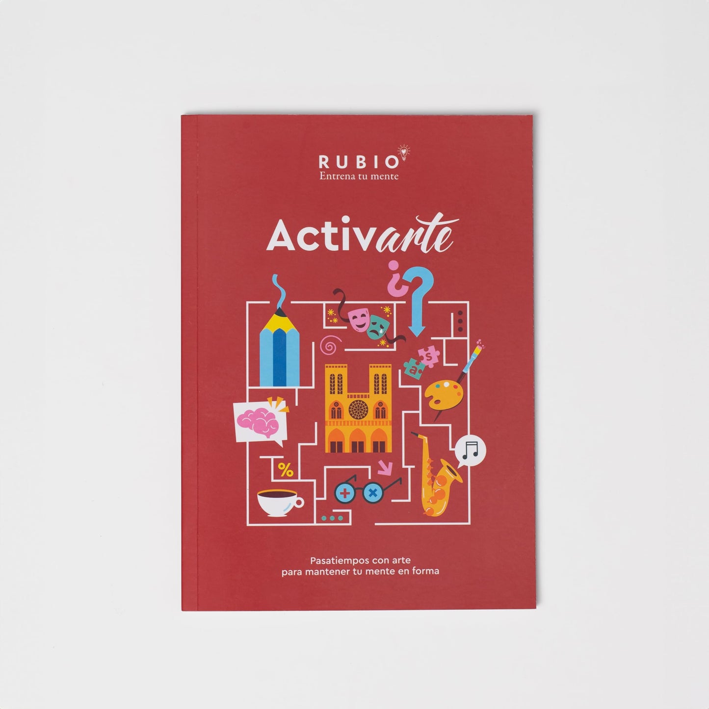ActivARTE Vol.3. RUBIO | Pasatiempos con arte para entrenar la mente