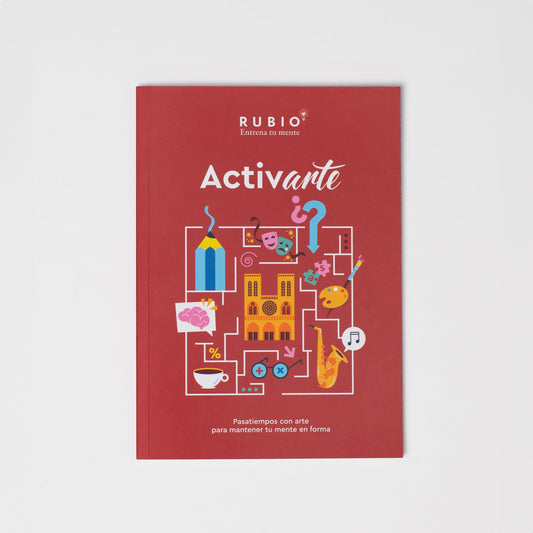 ActivARTE Vol.3. RUBIO | Pasatiempos con arte para entrenar la mente