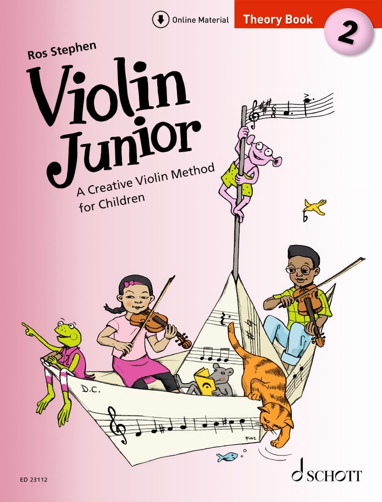 Libro: Stephen: Violin Junior: Theory Book 2 - A Creative Violin Method for Children Book with Media Online