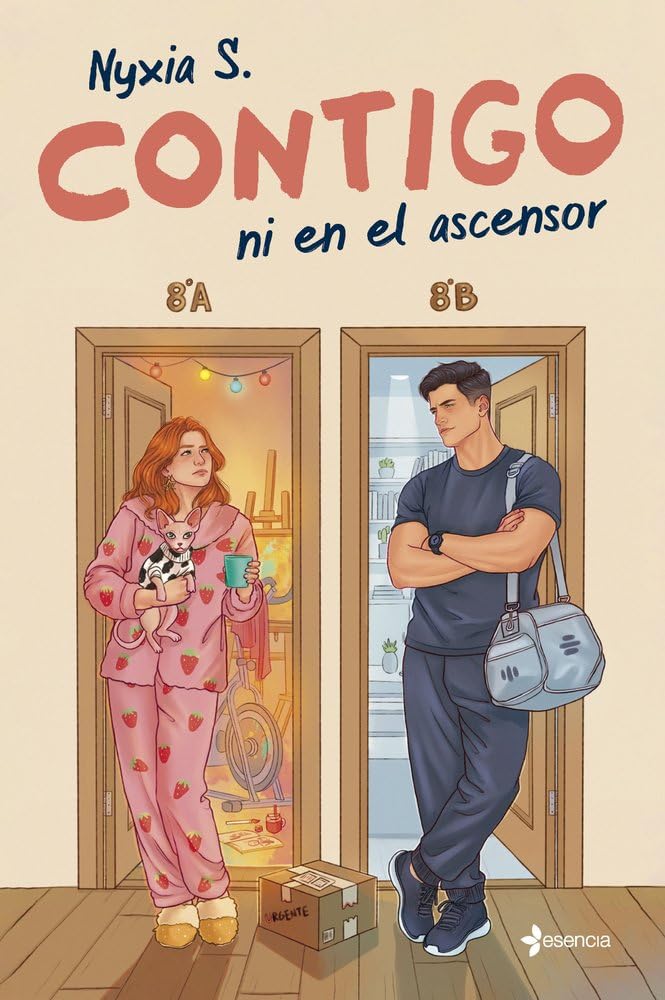 Contigo ni en el ascensor (Romántica Contemporánea)