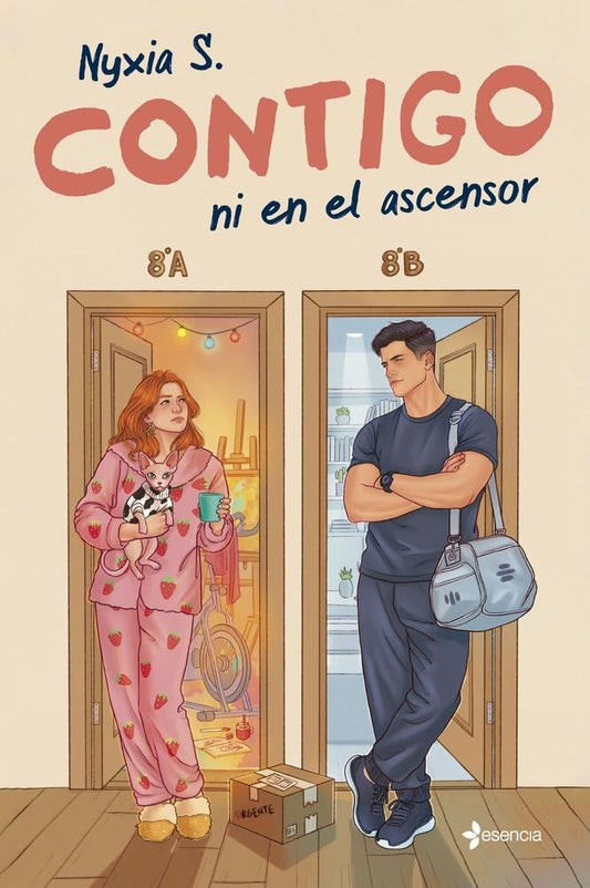 Contigo ni en el ascensor (Romántica Contemporánea)