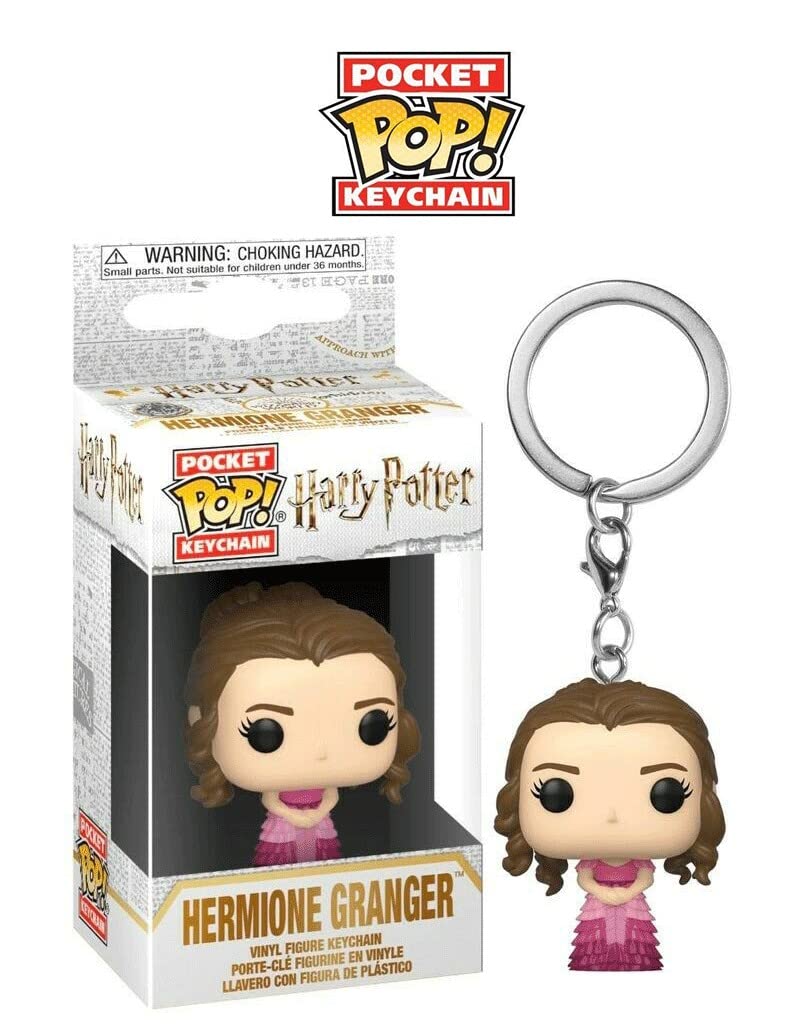 Funko Pop! Keychains: Harry Potter - Hermoine (Yule Ball), Multicolor