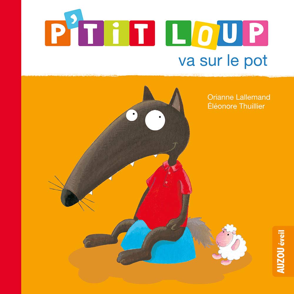 Libro: P'tit Loup va sur le pot NED