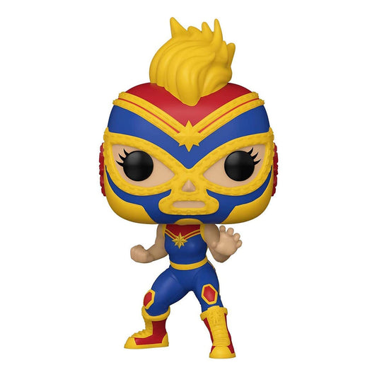 Funko POP Marvel: Luchadores - Captain Marvel